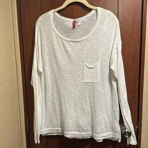 White sheer summer sweater